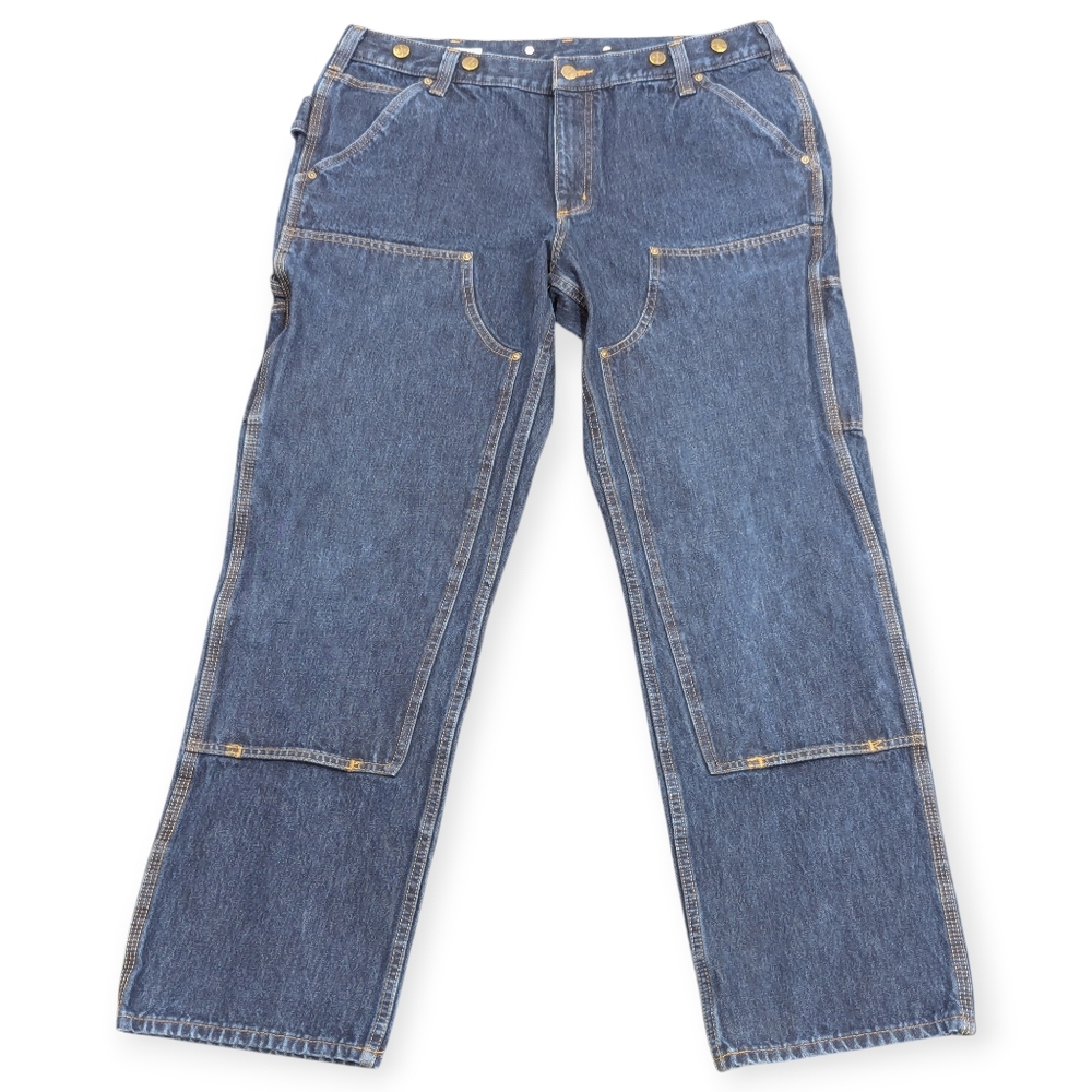 NWOT Carhartt Double Knee Carpenter Utility Relax Fit Men's Jeans 36x32